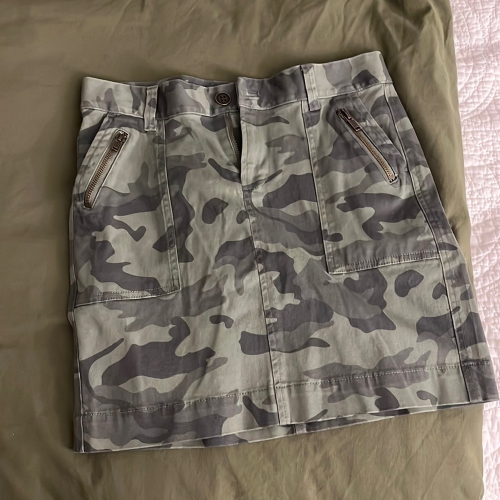 ARMY MIDI SKIRT